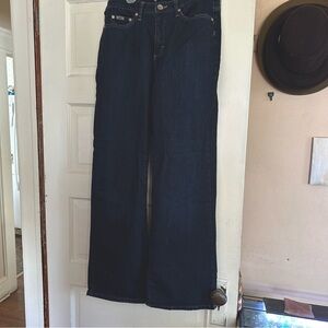 Lee Vintage Natural Bootcut Dark Wash Blue Jeans Size 10